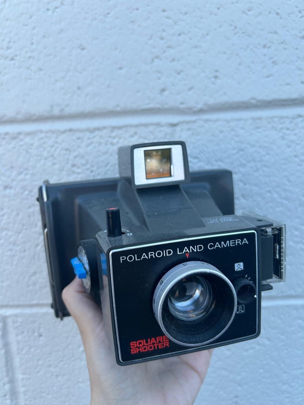 Vintage Polaroid Land Camera Prop Collectible case